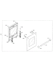 Small Door parts for Thermador Range PRD486GDHC/03 from AppliancePartsPros.com