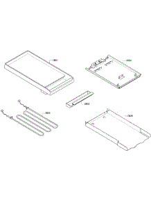 Griddle parts for Thermador Range PRD486GDHC/03 from AppliancePartsPros.com