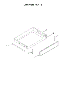 Drawer Parts parts for Maytag Electric Range MER8650FZ1 from AppliancePartsPros.com
