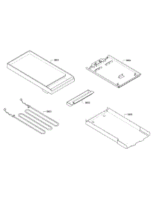 Griddle parts for Thermador Range PRD486GDHC/05 from AppliancePartsPros.com