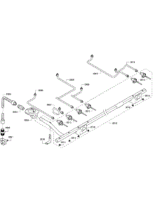 Manifold parts for Thermador Range PRD486GDHC/05 from AppliancePartsPros.com