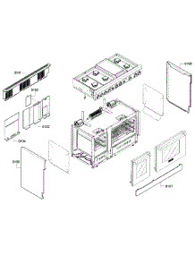 Main Assy parts for Thermador Range PRD486GDHC/06 from AppliancePartsPros.com