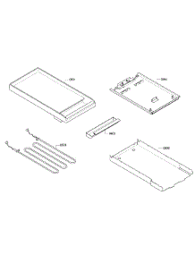 Griddle parts for Thermador Range PRD486GDHC/06 from AppliancePartsPros.com