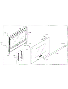 Large Door parts for Thermador Range PRD486GDHC/06 from AppliancePartsPros.com