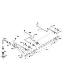 Gas Supplay parts for Thermador Range PRD486GDHU/01 from AppliancePartsPros.com