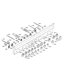 Control Panel parts for Thermador Range PRD486GDHU/01 from AppliancePartsPros.com