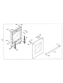 Small Door parts for Thermador Range PRD486GDHU/01 from AppliancePartsPros.com