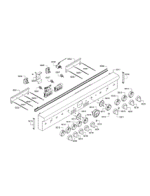Control Panels / Knobs parts for Thermador Range PRD48JDSGU/08 from AppliancePartsPros.com