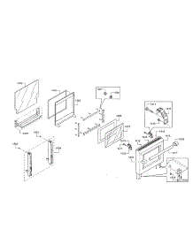 Door parts for Thermador Range PRD48JDSGU/09 from AppliancePartsPros.com