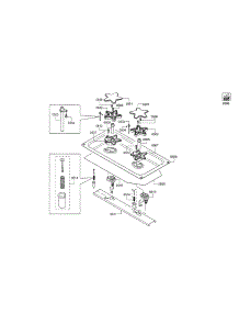 Ignition / Electrode parts for Thermador Range PRD48JDSGU/10 from AppliancePartsPros.com
