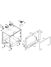 Cabinet Assy parts for Thermador Range PRD366GHU/03 from AppliancePartsPros.com