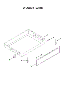 Drawer Parts parts for Maytag Electric Range MER6600FB2 from AppliancePartsPros.com
