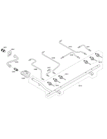 Manifold Assy parts for Thermador Range PRD366EHC/04 from AppliancePartsPros.com