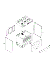 Main Assy parts for Thermador Range PRD366EHC/04 from AppliancePartsPros.com