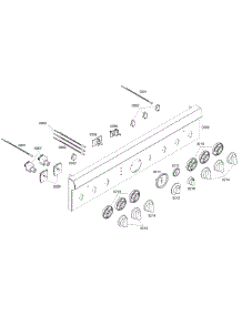 Control Panel parts for Thermador Range PRD366EHC/04 from AppliancePartsPros.com