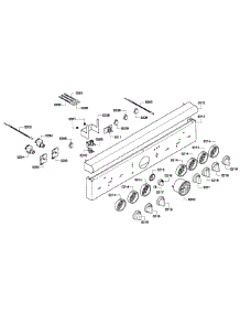 Control Panel parts for Thermador Range PRD366EPG-01 from AppliancePartsPros.com