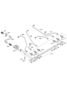 Gas Supplay parts for Thermador Range PRD366EPG-01 from AppliancePartsPros.com