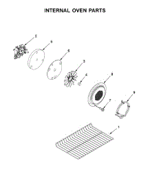Internal Oven Parts parts for Maytag Gas Range MGT8800FZ00 from AppliancePartsPros.com