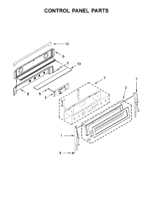 Control Panel Parts parts for Maytag Gas Range MGT8800FZ00 from AppliancePartsPros.com