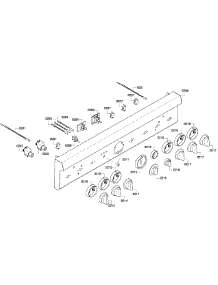 Control Panel parts for Thermador Range PRD366GHC/01 from AppliancePartsPros.com
