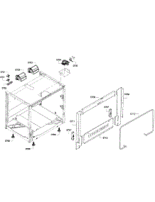 Cabinet parts for Thermador Range PRD366GHC/01 from AppliancePartsPros.com