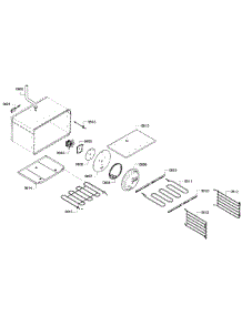Oven Assy parts for Thermador Range PRD366GHC/09 from AppliancePartsPros.com