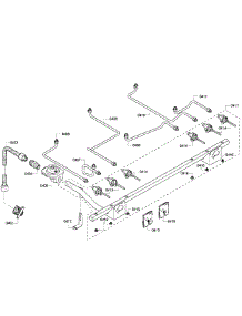 Manifold parts for Thermador Range PRD366GHC/09 from AppliancePartsPros.com