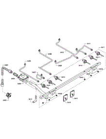 Manifold Assy parts for Thermador Range PRD366GHC/12 from AppliancePartsPros.com