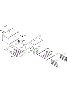 Oven Assy parts for Thermador Range PRD366GHC/12 from AppliancePartsPros.com