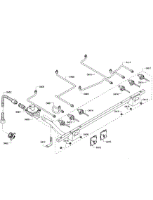 Manifold Assy parts for Thermador Range PRD366GHC/13 from AppliancePartsPros.com