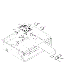 Pcb's Assy parts for Thermador Range PRD304GHC/06 from AppliancePartsPros.com