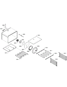 Oven Assy parts for Thermador Range PRD304GHU/02 from AppliancePartsPros.com