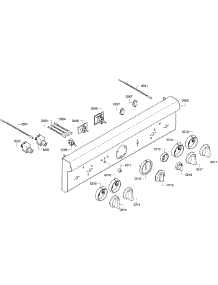 Control Panel parts for Thermador Range PRD304GHU/02 from AppliancePartsPros.com