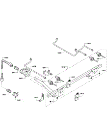 Manifold Assy parts for Thermador Range PRD304GHU/04 from AppliancePartsPros.com