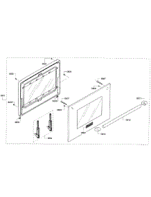 Door Assy parts for Thermador Range PRD304GHU/06 from AppliancePartsPros.com