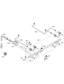 Manifold Assy parts for Thermador Range PRD304GHU/06 from AppliancePartsPros.com