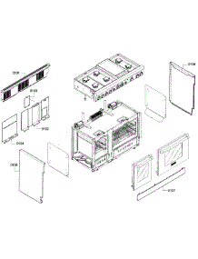 Main Assy parts for Thermador Range PRD486GDHC/01 from AppliancePartsPros.com