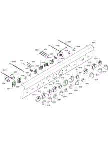 Control Panel parts for Thermador Range PRD486GDHC/07 from AppliancePartsPros.com