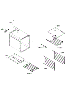 Small Oven parts for Thermador Range PRD486GDHC/07 from AppliancePartsPros.com