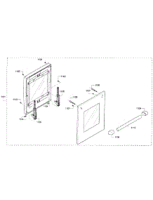 Small Door parts for Thermador Range PRD486GDHC/09 from AppliancePartsPros.com