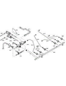 Gas Supply parts for Thermador Gas Range PRL366EG04 from AppliancePartsPros.com