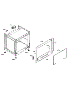 Frame Assy parts for Thermador Gas Range PRL304GH-01 from AppliancePartsPros.com