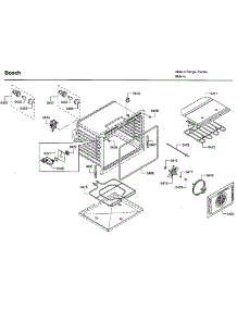Oven parts for Bosch Electric Range HII8055U/01 from AppliancePartsPros.com