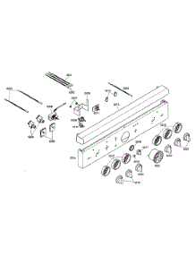 Control Panel parts for Thermador Gas Range PRL364EDG04 from AppliancePartsPros.com