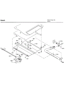 Broil Burner parts for Bosch Gas Range HGIP054UC/06 from AppliancePartsPros.com