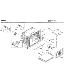 Oven parts for Bosch Gas Range HGIP054UC/07 from AppliancePartsPros.com