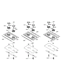 Burner Assy parts for Thermador Gas Range PRG366EG01 from AppliancePartsPros.com