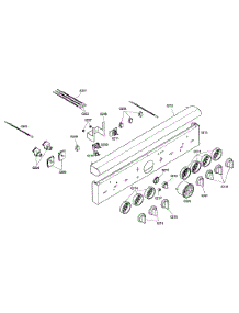 Control Panel parts for Thermador Gas Range PRG366EG01 from AppliancePartsPros.com