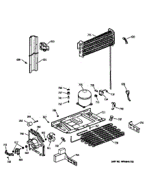 Unit Parts parts for Hot Point Top-Mount Refrigerator CTX18EABQRWW from AppliancePartsPros.com