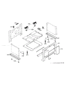 Mounting Assy parts for Thermador Range PRD366EG02 from AppliancePartsPros.com